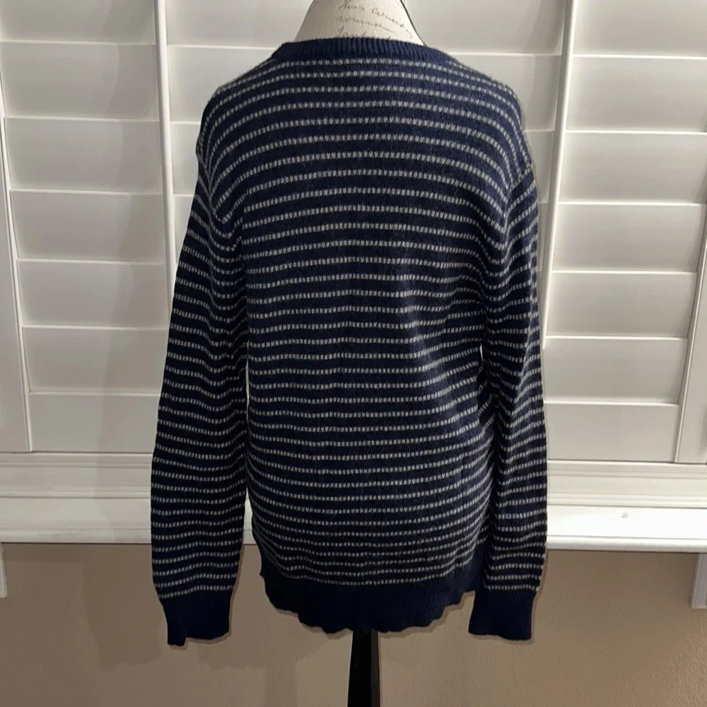 J Crew Men's Softspun Ditty Stripe Sweater